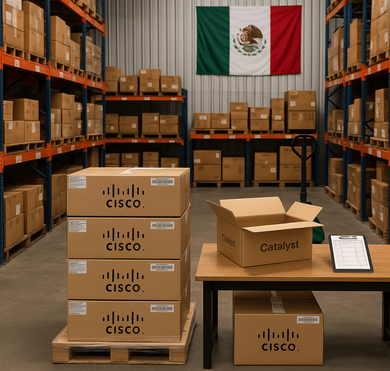 Professional logistics warehouse in Mexico with Ci-1